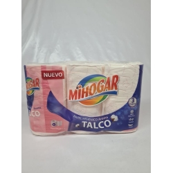 MIHOGAR HIGIENICO TALCO 3 C 6 R (AM)