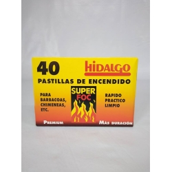 HIDALGO PASTILLAS FUEGO PREMIUM 40 PASTILLAS